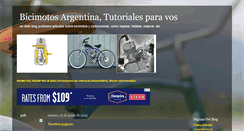 Desktop Screenshot of bicimotosargentina.com